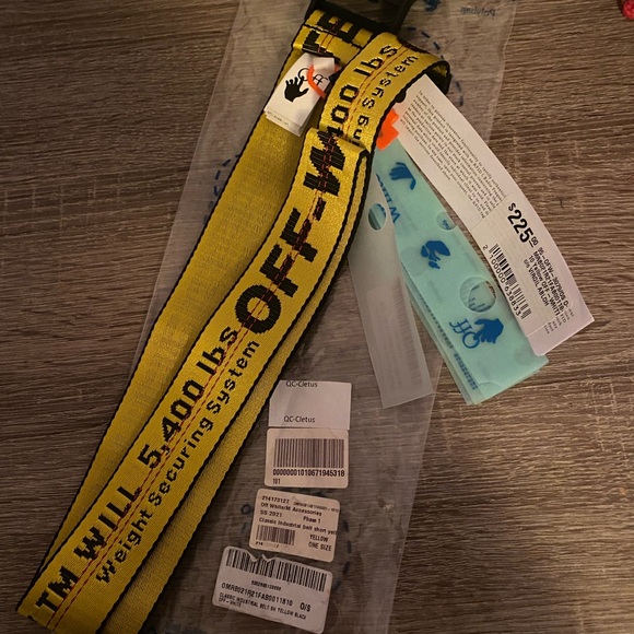 Off-White Accessories - Off-white industrial belt